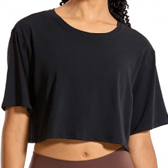 Cotton Workout Crop Tops 2 pcs